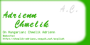 adrienn chmelik business card